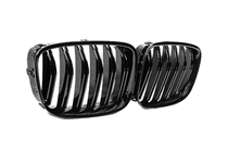 BMW 5 Series F07 2009–2017 Kidneys M-Look (Gloss Black) photo 4