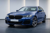 BMW 5 Series G30/G31 2017–2023 M-Look V2 Kidney Grilles (2021-2023, Gloss Black) photo 1