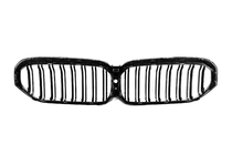 BMW 5 Series G30/G31 2017–2023 M-Look V2 Kidney Grilles (2021-2023, Gloss Black) photo 5