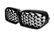 BMW 5 Series G30/G31 2017–2023 Diamond Black Kidney Grilles (2021-2023) photo 2
