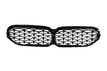 BMW 5 Series G30/G31 2017–2023 Diamond Black Kidney Grilles (2021-2023) photo 5
