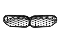 BMW 5 Series G30/G31 2017–2023 Diamond Silver Grille Inserts (2021-2023) photo 5