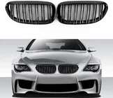 BMW 6 Series E63/E64 2003-2010 Kidneys M-Look (Gloss Black) photo 1