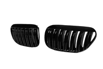 BMW 6 Series E63/E64 2003-2010 Kidneys M-Look (Gloss Black) photo 3