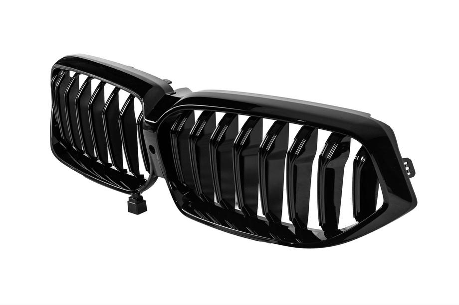 BMW 6 Series G32 2017- Kidney Grilles 1-Bar (2020-2023, Gloss Black) Photo 3