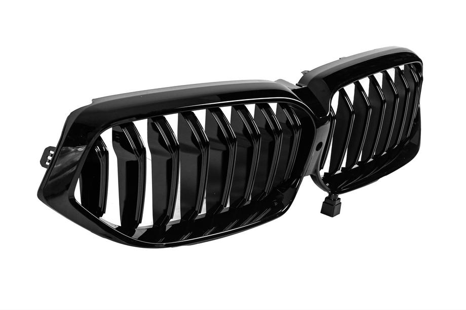 BMW 6 Series G32 2017- Kidney Grilles 1-Bar (2020-2023, Gloss Black) Photo 4