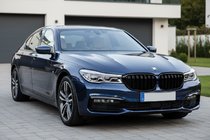 BMW 7 Series G11/G12 2015-2022 M-Look Kidney Grilles (2016-2019, Gloss Black) photo 1