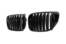 BMW 7 Series G11/G12 2015-2022 M-Look Kidney Grilles (2016-2019, Gloss Black) photo 3