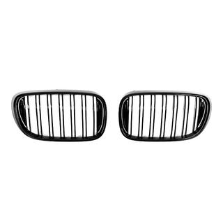 M-Look Kidney Grilles (2016-2019, Gloss Black) BMW 7 Series G11/G12 2015-2022 photo 2