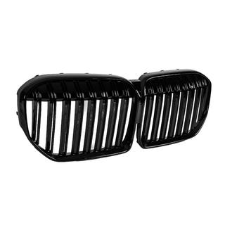 M-Look Kidney Grilles (2019-2022, Gloss Black) BMW 7 Series G11/G12 2015-2022 photo 4