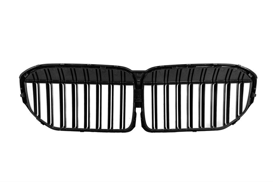 BMW 7 Series G11/G12 2015-2022 M-Look Kidney Grilles (2019-2022, Gloss Black) Photo 5
