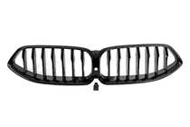 BMW 8 Series G14/G15/G16 2018- Grille 1-Bar (2018-2022, Gloss Black) photo 2