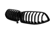 BMW 8 Series G14/G15/G16 2018- Grille 1-Bar (2018-2022, Gloss Black) photo 3