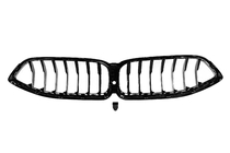 BMW 8 Series G14/G15/G16 2018- Grille 1-Bar (2018-2022, Gloss Black) photo 5