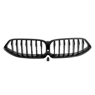 Grille 1-Bar (2018-2022, Gloss Black) BMW 8 Series G14/G15/G16 2018- photo 2