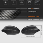 BMW 3 Series E90/E91 2005-2011 Mirror Covers (for 2006-2010, Carbon) photo 5