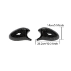 BMW 3 Series E92/E93 2006–2013 Mirror Covers (for 2006-2010, Forged Carbon) photo 5