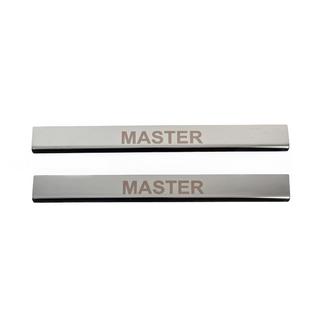 Door sill protectors (2 pcs, stainless steel) photo 1