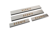 Renault Scenic/Grand 2009-2016 Carmos Door Sill Protectors (4pcs, Stainless Steel) photo 3
