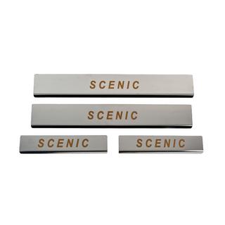 Carmos Door Sill Protectors (4pcs, Stainless Steel)