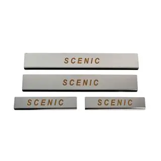 Carmos Door Sill Protectors (4pcs, Stainless Steel) photo 1