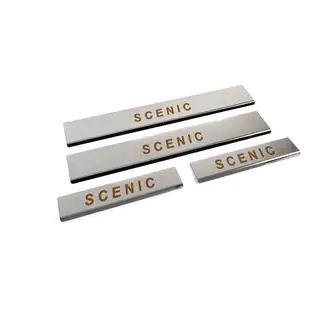Carmos Door Sill Protectors (4pcs, Stainless Steel) photo 3
