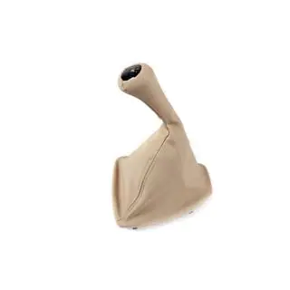 Gear shift knob with boot 25118037308 beige (6-speed) photo 2
