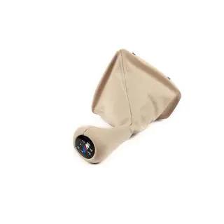 Gear shift knob with boot 25118037308 beige (6-speed) photo 4