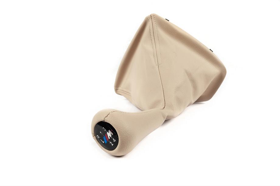 BMW 3 Series E92/E93 2006–2013 Gear shift knob with boot 25118037308 beige (6-speed) Photo 4