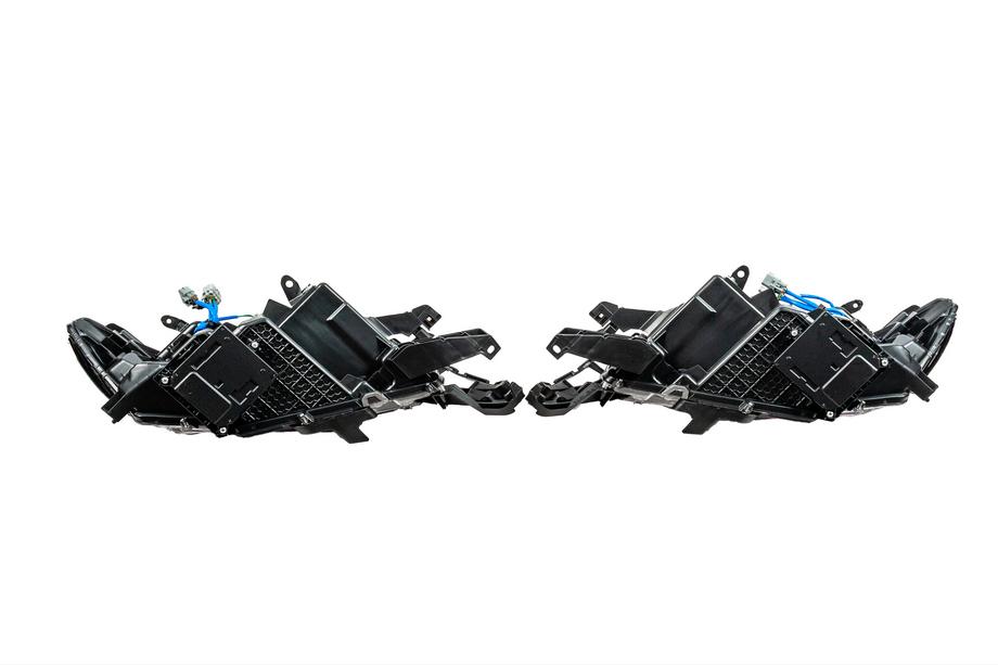 Toyota Land Cruiser Prado 150 2009-2023 Front Headlights Lexus-Design-3-LED V2 (2017+, Set of 2) Photo 8