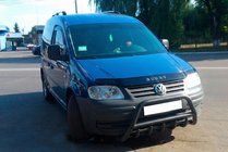Volkswagen Caddy 2004-2010 Bull Bar WT003 Black Stainless Steel photo 4