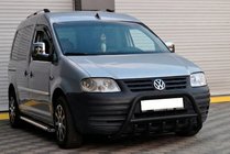 Volkswagen Caddy 2004-2010 Bull Bar WT003 Black Stainless Steel photo 2