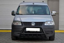 Volkswagen Caddy 2004-2010 Bull Bar WT003 Black Stainless Steel photo 1