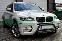 BMW X5 E70 2007-2013 Bull Bar WT003 Black Stainless Steel photo 1