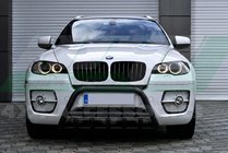 BMW X5 E70 2007-2013 Bull Bar WT003 Black Stainless Steel photo 2