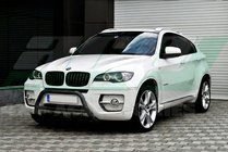 BMW X6 E71 2008–2014 Bull Bar WT003 Black Stainless Steel photo 2