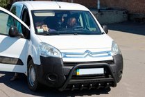 Citroen Berlingo 2008-2018 Bull Bar WT004 Black (Stainless Steel) photo 3