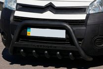 Citroen Berlingo 2008-2018 Bull Bar WT004 Black (Stainless Steel) photo 1