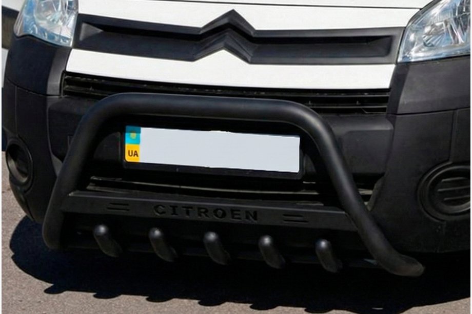 Citroen Berlingo 2008-2018 Bull Bar WT004 Black (Stainless Steel) Image