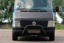 Volkswagen LT 1995-2006 Bull Bar WT003 Black Stainless Steel photo 1