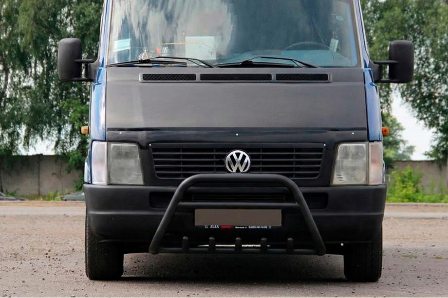 Volkswagen LT 1995-2006 Bull Bar WT003 Black Stainless Steel Image