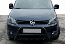 Volkswagen Caddy 2015-2020 Bull Bar WT003 Black Stainless Steel photo 1