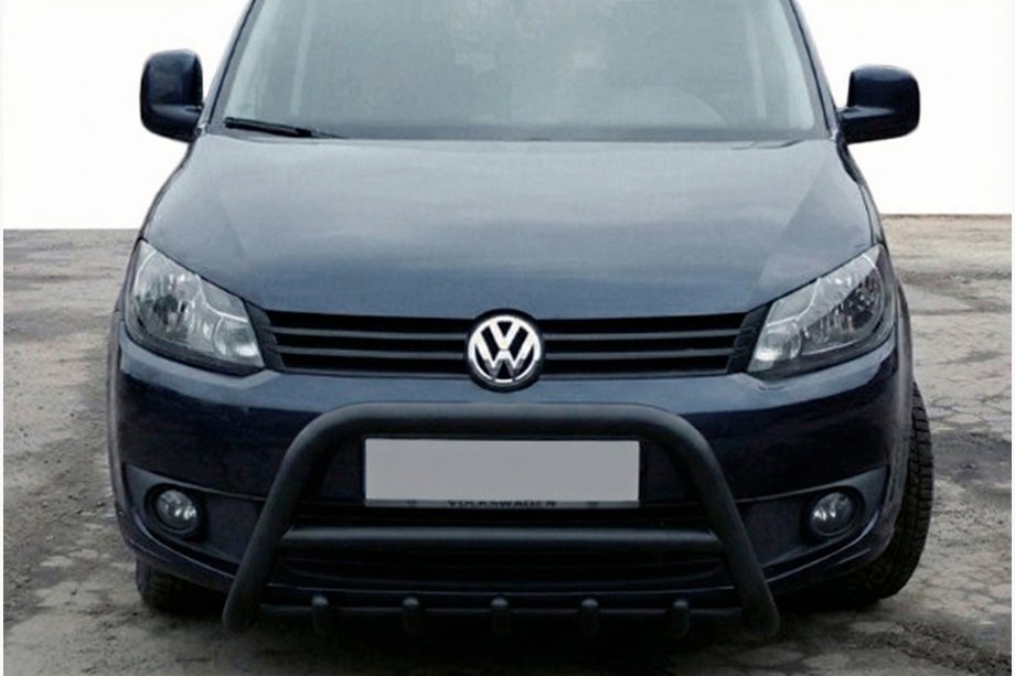 Volkswagen Caddy 2015-2020 Bull Bar WT003 Black Stainless Steel Image