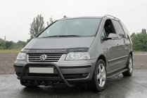 Volkswagen Sharan 1995-2010 Bull Bar WT004 Black (Stainless Steel) photo 3
