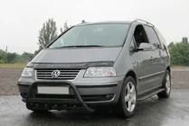 Volkswagen Sharan 2010-2023 Bull Bar WT004 Black (Stainless Steel) photo 2
