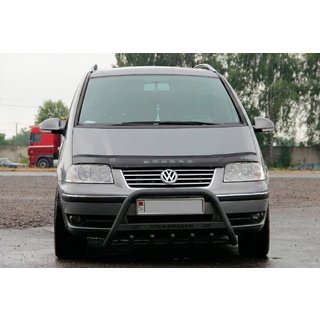 Bull Bar WT004 Black (Stainless Steel) Volkswagen Sharan 2010-2023 photo 1