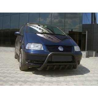 Bull Bar WT003 Black Stainless Steel Volkswagen Sharan 2010-2023 photo 1