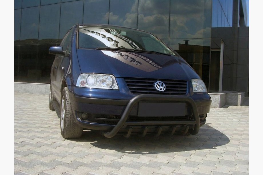 Volkswagen Sharan 2010-2023 Bull Bar WT003 Black Stainless Steel Image