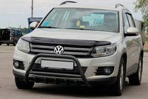 Volkswagen Tiguan 2007-2016 Bull Bar WT003 Black Stainless Steel photo 2
