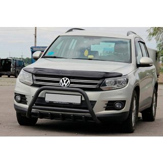 Bull Bar WT003 Black Stainless Steel Volkswagen Tiguan 2007-2016 photo 2